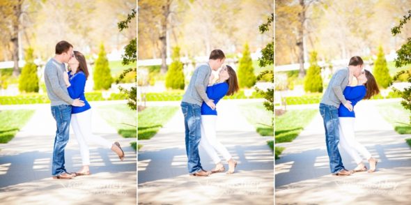 Robertshaw Engagement at Kansas City’s Union Station and Loose Park. Photos by Kansas City and Destination Wedding and Lifestyle Portrait Photographers ©Kevin Ashley Photography