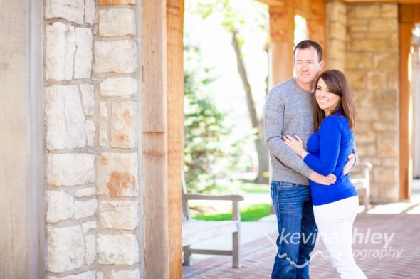 Robertshaw Engagement at Kansas City’s Union Station and Loose Park. Photos by Kansas City and Destination Wedding and Lifestyle Portrait Photographers ©Kevin Ashley Photography