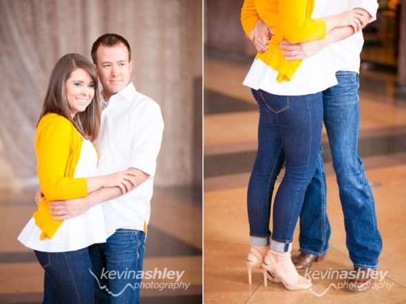 Robertshaw Engagement at Kansas City’s Union Station and Loose Park. Photos by Kansas City and Destination Wedding and Lifestyle Portrait Photographers ©Kevin Ashley Photography