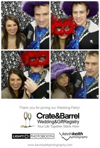 Kansas City Photo Booth | Lightbox Photo Booth | Kevin Keith Photography | Crate & Barrel Wedding Registry