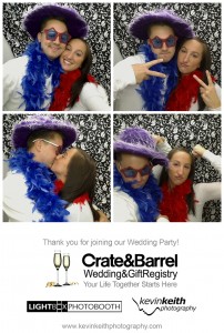 Kansas City Photo Booth | Lightbox Photo Booth | Kevin Keith Photography | Crate & Barrel Wedding Registry