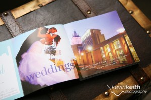 Perfect Wedding Guide cover with Kevin Keith Photography and Overland Park Convention Center