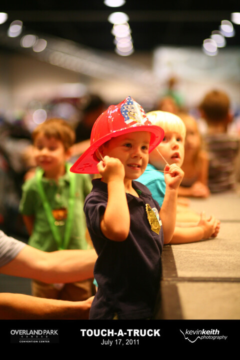 Overland Park Convention Center 2011 Touch-A-Truck | Ever Ashley Photography | Kevin Keith Photography