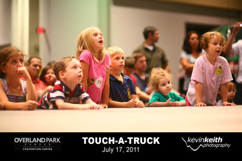 Overland Park Convention Center 2011 Touch-A-Truck | Ever Ashley Photography | Kevin Keith Photography
