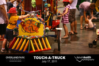 Overland Park Convention Center 2011 Touch-A-Truck | Ever Ashley Photography | Kevin Keith Photography