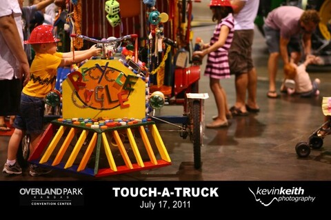Overland Park Convention Center 2011 Touch-A-Truck | Ever Ashley Photography | Kevin Keith Photography