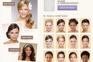 Virtual Wedding Day Hair Makeover on The Knot