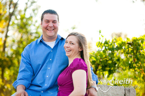 Matt and Lindsey's Engagement Photo Session at Ironwoods Lodge in Leawood Kansas by Kevin Keith Photography 30