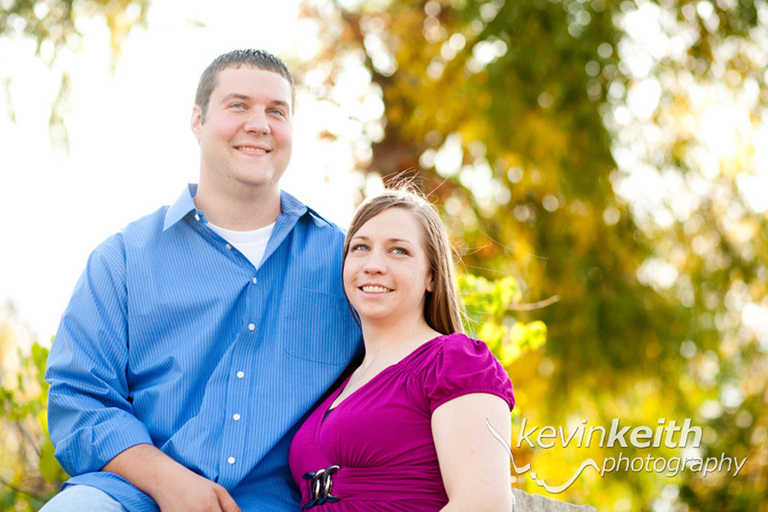 Matt and Lindsey's Engagement Photo Session at Ironwoods Lodge in Leawood Kansas by Kevin Keith Photography 32