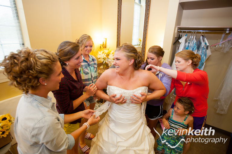 Sara & Alex's Leawood Wedding Photography and Californos Reception by Kevin Keith Photography