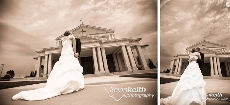 Sara & Alex's Leawood Wedding Photography and Californos Reception by Kevin Keith Photography