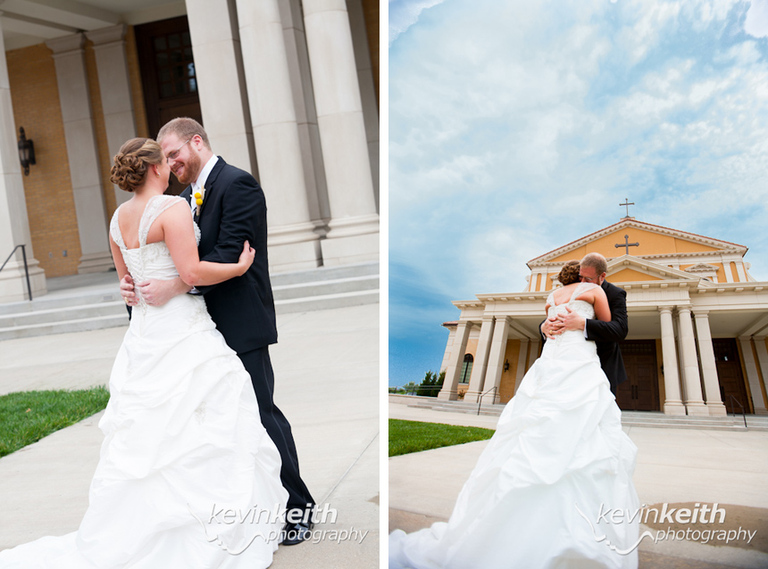 Sara & Alex's Leawood Wedding Photography and Californos Reception by Kevin Keith Photography