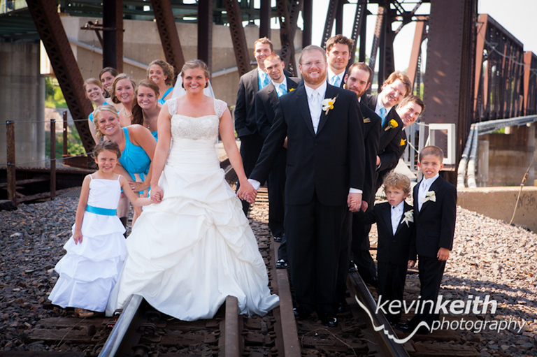 Sara & Alex's Leawood Wedding Photography and Californos Reception by Kevin Keith Photography