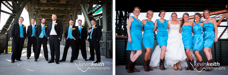 Sara & Alex's Leawood Wedding Photography and Californos Reception by Kevin Keith Photography