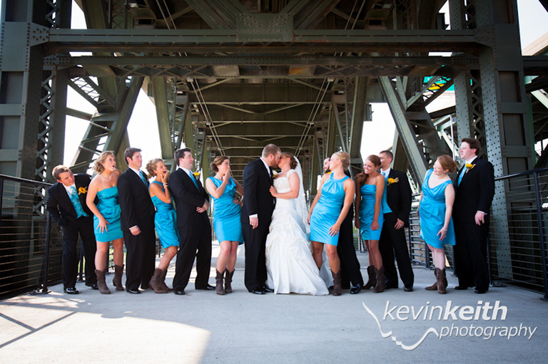 Sara & Alex's Leawood Wedding Photography and Californos Reception by Kevin Keith Photography