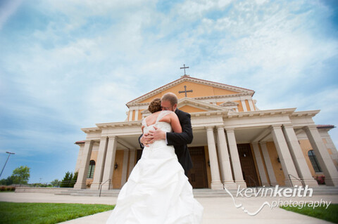 Sara & Alex's Leawood Wedding Photography and Californos Reception by Kevin Keith Photography