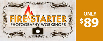 fire starter photography workshops