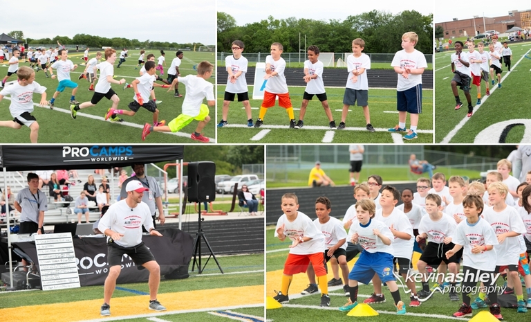 Alex Smith Kansas City Chiefs Football Hyvee Pro Camp ProCamp by Kevin Ashley Photography