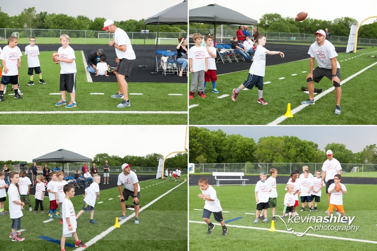 Alex Smith Kansas City Chiefs Football Hyvee Pro Camp ProCamp by Kevin Ashley Photography