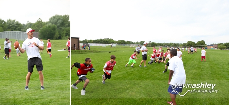 Alex Smith Kansas City Chiefs Football Hyvee Pro Camp ProCamp by Kevin Ashley Photography