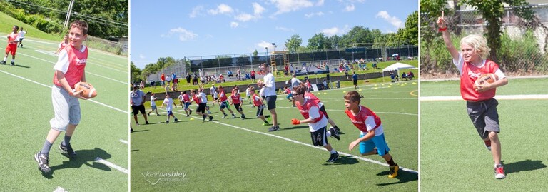 Kansas City Chief's quarterback Alex Smith Football ProCamp sponsored by Hyvee at Shawnee Mission West High School in Kansas City. Photos by Kevin Ashley Photography.