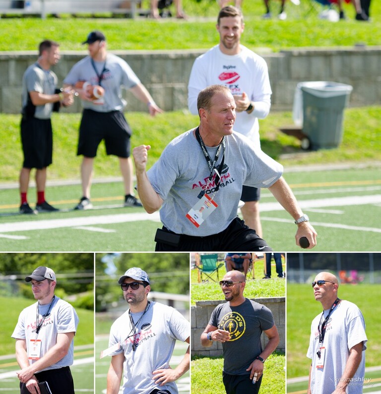 Kansas City Chief's quarterback Alex Smith Football ProCamp sponsored by Hyvee at Shawnee Mission West High School in Kansas City. Photos by Kevin Ashley Photography.